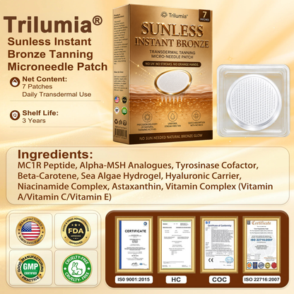 𝑶𝒇𝒇𝒊𝒄𝒊𝒂𝒍 𝑺𝒕𝒐𝒓𝒆 | ☀️ Trilumia® 𝐒𝐮𝐧𝐥𝐞𝐬𝐬 𝐈𝐧𝐬𝐭𝐚𝐧𝐭 𝐁𝐫𝐨𝐧𝐳𝐞 𝐓𝐚𝐧𝐧𝐢𝐧𝐠 𝐌𝐢𝐜𝐫𝐨𝐧𝐞𝐞𝐝𝐥𝐞 𝐏𝐚𝐭𝐜𝐡 🇺🇸 (𝐉𝐮𝐬𝐭 𝐨𝐧𝐜𝐞 𝐚 𝐝𝐚𝐲) 𝐕𝐢𝐬𝐢𝐛𝐥𝐞 𝐁𝐫𝐨𝐧𝐳𝐞 𝐆𝐥𝐨𝐰 𝐢𝐧 𝟕 𝐃𝐚𝐲𝐬 ✅ 𝐍𝐨 𝐔𝐕, 𝐍𝐨 𝐎𝐫𝐚𝐧𝐠𝐞, 𝐍𝐨 𝐒𝐭𝐫𝐞𝐚𝐤𝐬, 𝐍𝐨 𝐃𝐇𝐀, 𝐍𝐨 𝐌𝐞𝐬𝐬.