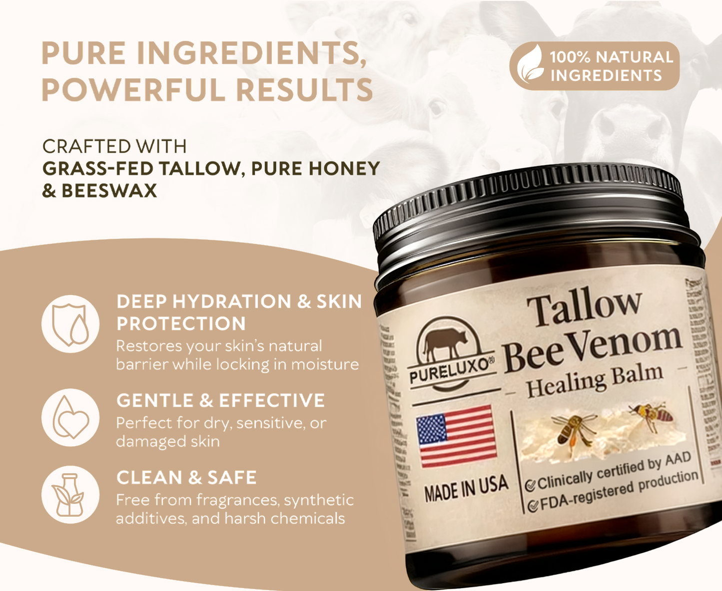 【𝐿𝑎𝑠𝑡 𝐷𝑎𝑦 𝑃𝑟𝑜𝑚𝑜𝑡𝑖𝑜𝑛 70% 𝑂𝐹𝐹】𝑷𝒖𝒓𝒆𝒍𝒖𝒙𝒐® 🇺🇸 𝑇𝑎𝑙𝑙𝑜𝑤 & 𝐵𝑒𝑒 𝑉𝑒𝑛𝑜𝑚 𝑅𝑒𝑝𝑎𝑖𝑟 𝐶𝑟𝑒𝑎𝑚（for acne, wrinkles, and damaged skin — steroid-free）