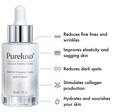 【𝐿𝑎𝑠𝑡 𝐷𝑎𝑦 𝑃𝑟𝑜𝑚𝑜𝑡𝑖𝑜𝑛 70% 𝑂𝐹𝐹】𝑷𝒖𝒓𝒆𝒍𝒖𝒙𝒐® Stem Cell–Inspired & GHK-Cu Powered Wrinkle-Refining Serum（Advanced Anti-Aging for Timeless, Radiant Skin）