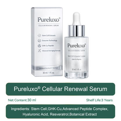 【𝐿𝑎𝑠𝑡 𝐷𝑎𝑦 𝑃𝑟𝑜𝑚𝑜𝑡𝑖𝑜𝑛 70% 𝑂𝐹𝐹】𝑷𝒖𝒓𝒆𝒍𝒖𝒙𝒐® Stem Cell–Inspired & GHK-Cu Powered Wrinkle-Refining Serum（Advanced Anti-Aging for Timeless, Radiant Skin）
