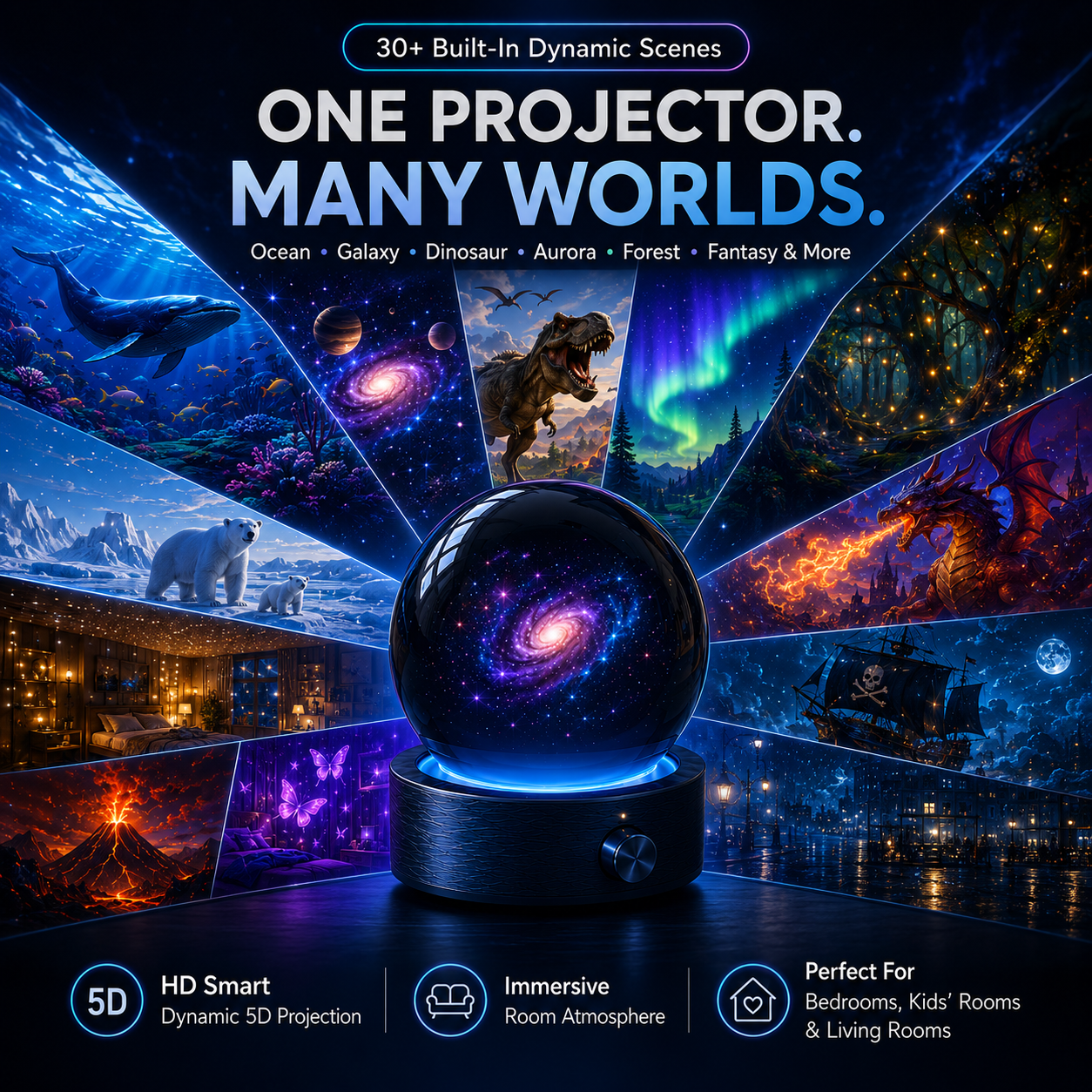 BVJ® 🌌Night Light Projector🗽